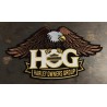 H.O.G Patch couleurs grand format